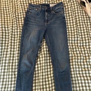 Rag & Bone Dark Blue Skinny Jeans